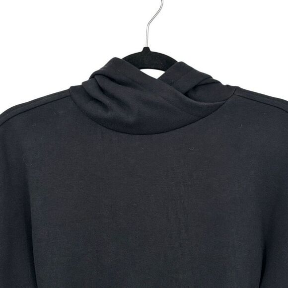 Athleta Balance Fleece Lined Sweatshirt Hoodie Black Size XXS - Picture 3 of 8
